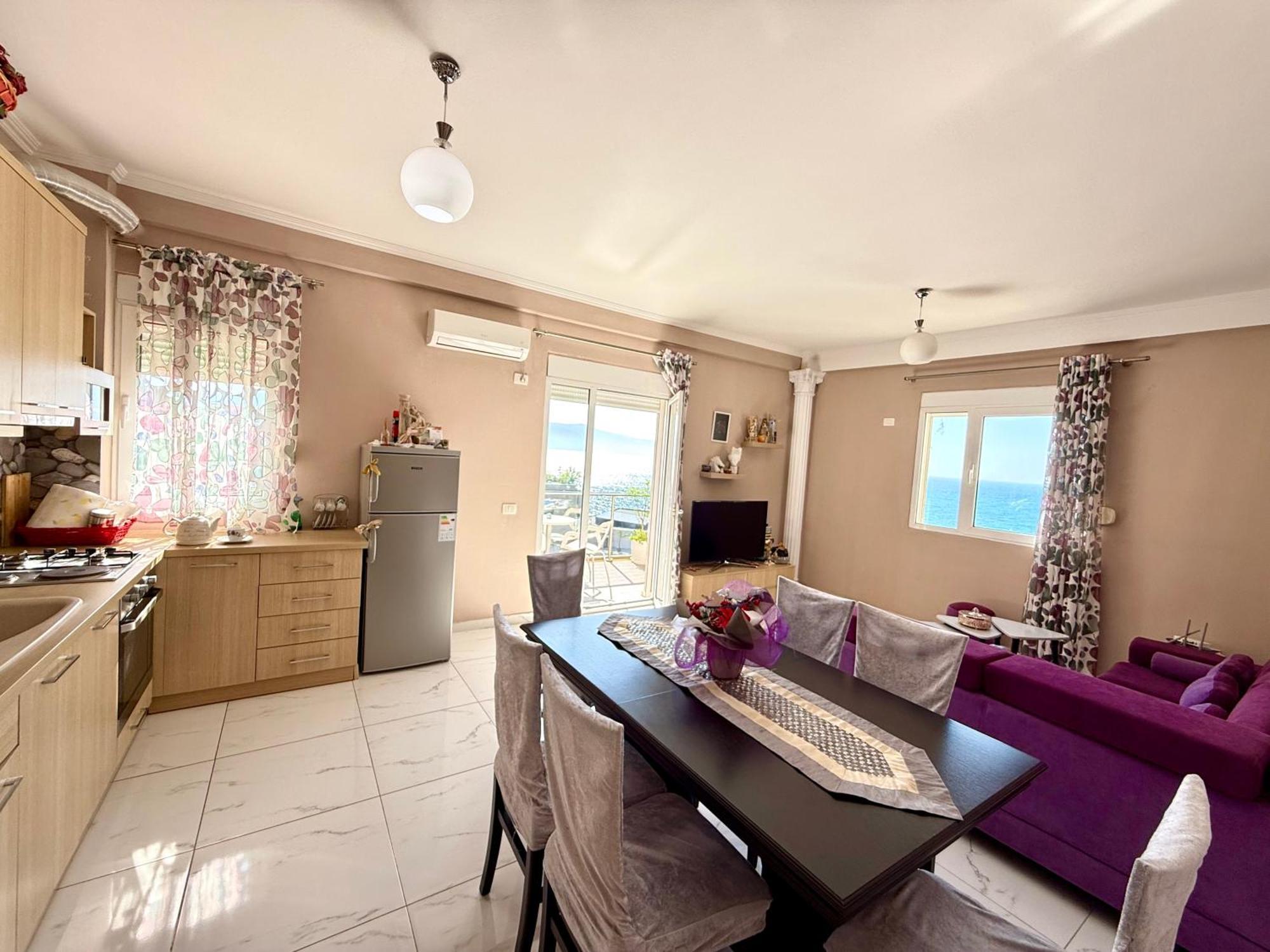 Spectacular Seaview Apartment Влёра Экстерьер фото
